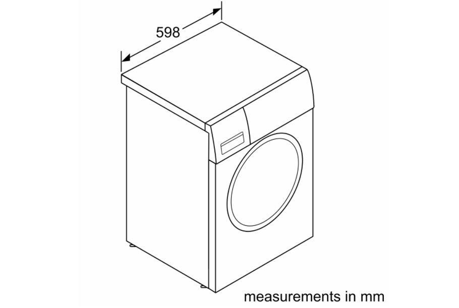 غسالة    Bosch 9 kg