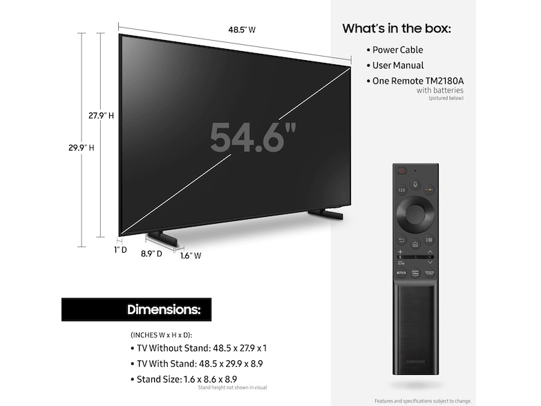 تلفزيون ذكي 55 AU8000 Samsung